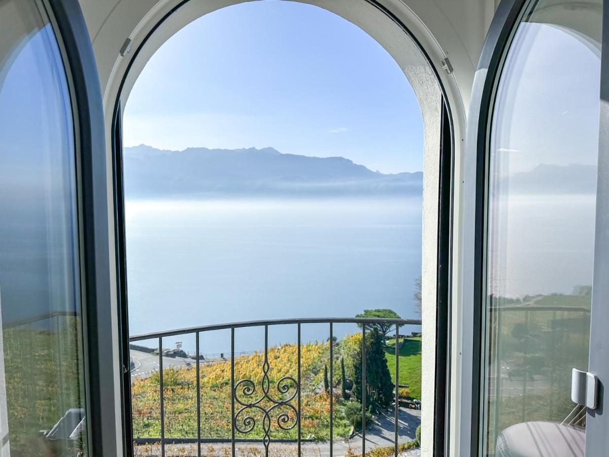 Room With 360° View Overlooking Lake Geneva And Alps Puidoux Εξωτερικό φωτογραφία
