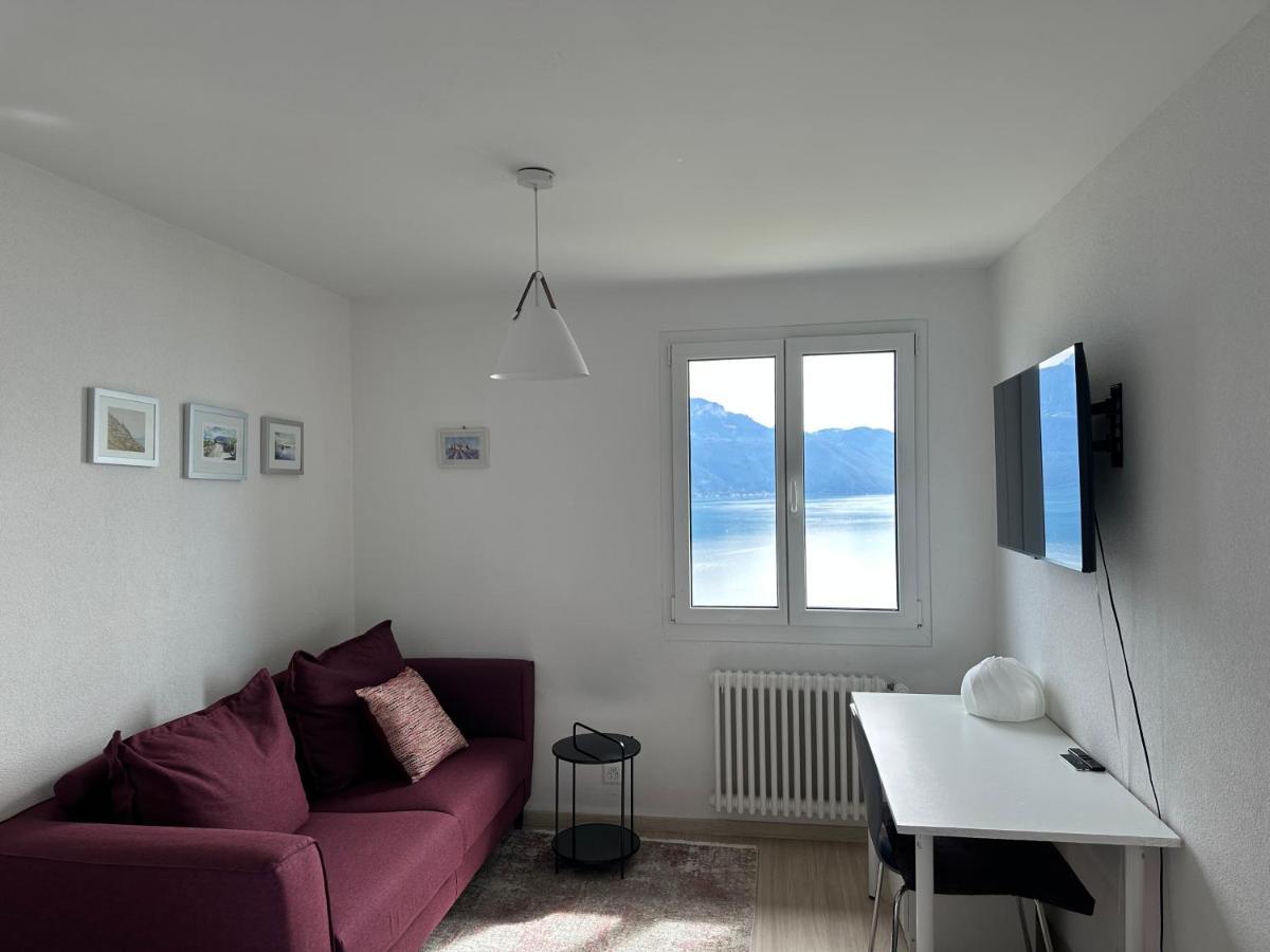 Room With 360° View Overlooking Lake Geneva And Alps Puidoux Εξωτερικό φωτογραφία